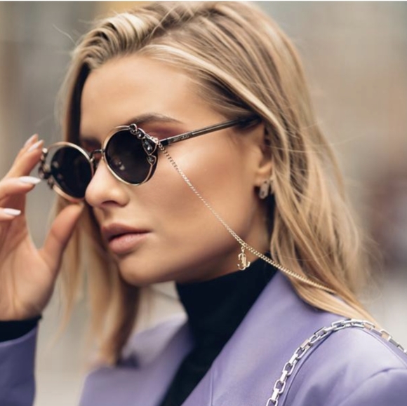 Jimmy Choo ShineS Sunglasses Swarovski Crystal 25th Anniversary Limited Edition - Picture 5 of 17